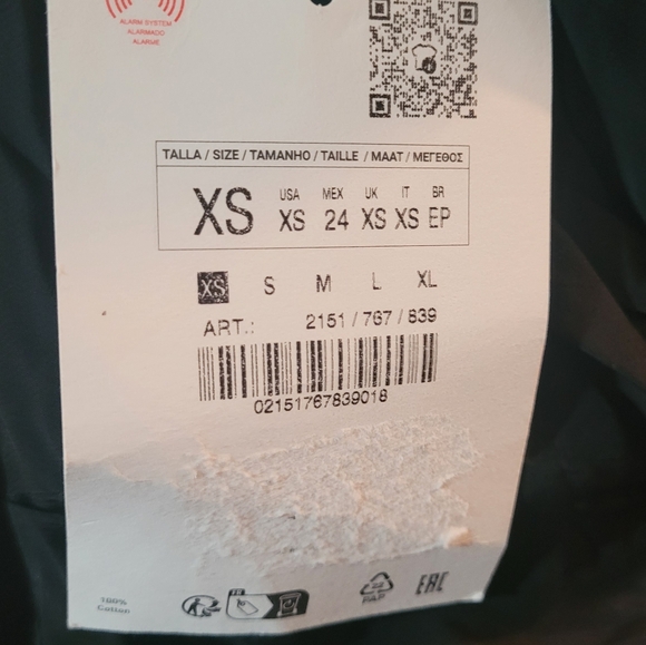 Zara Limited Edition Cape Sleeve Dress Size XS - Picture 13 of 15